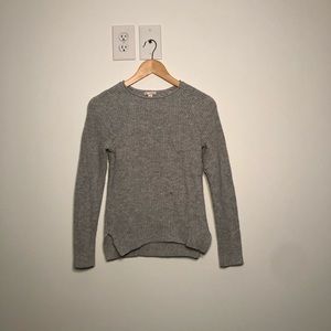 GAP Light Gray Crew Neck Sweater